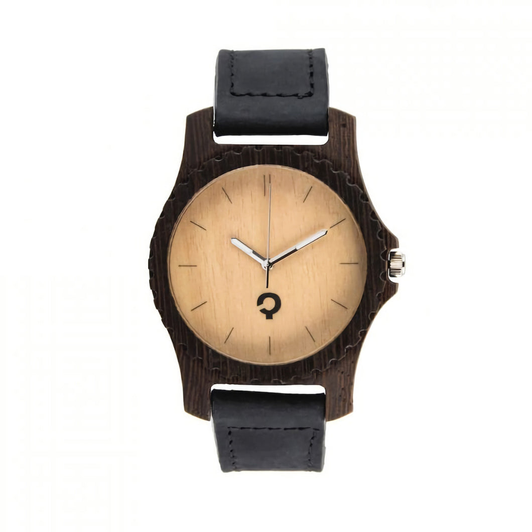木製腕時計 Urban Series - Ebony