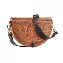 画像をギャラリービューアに読み込む, 木製ハンドバッグ Wooden Handbag - Luna - Muscato
