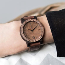 画像をギャラリービューアに読み込む, 木製腕時計 Raw Series - Double Copper - Ebony -
