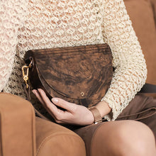 画像をギャラリービューアに読み込む, 木製ハンドバッグ Wooden Handbag - Luna - Burr Walnut

