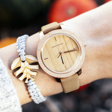 画像をギャラリービューアに読み込む, 木製腕時計 Fusion Series - Dawn - Maple
