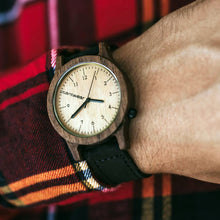 画像をギャラリービューアに読み込む, 木製腕時計 Heritage Series - Walnut
