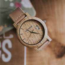 画像をギャラリービューアに読み込む, 木製腕時計 Royal Series - Oak
