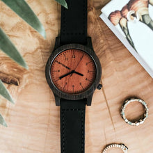 画像をギャラリービューアに読み込む, 木製腕時計 Heritage Series - Ebony
