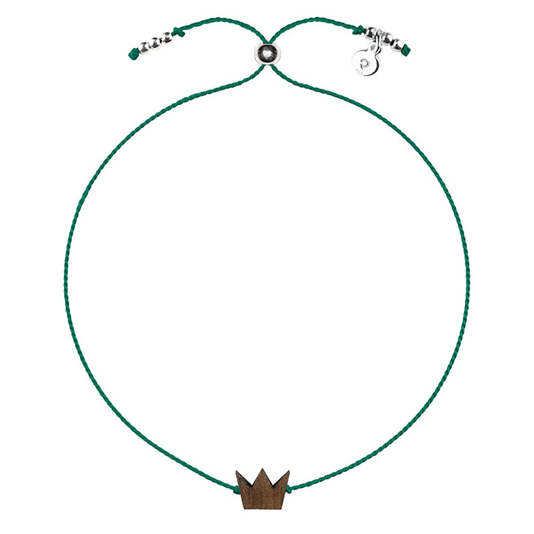木製ブレスレット Happiness Bracelet - Crown