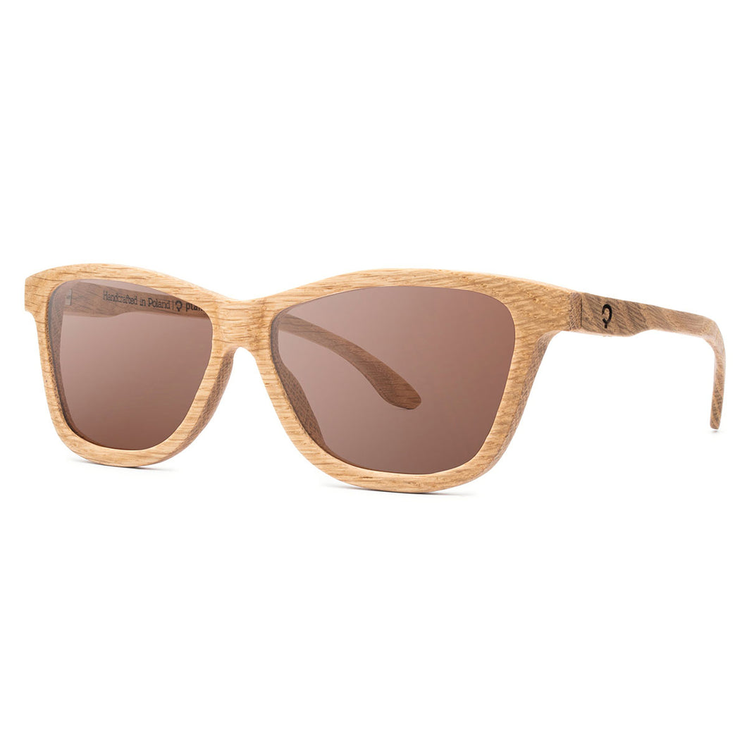 木製サングラス Lakes Collection - Annecy Sunglasses -  Oak
