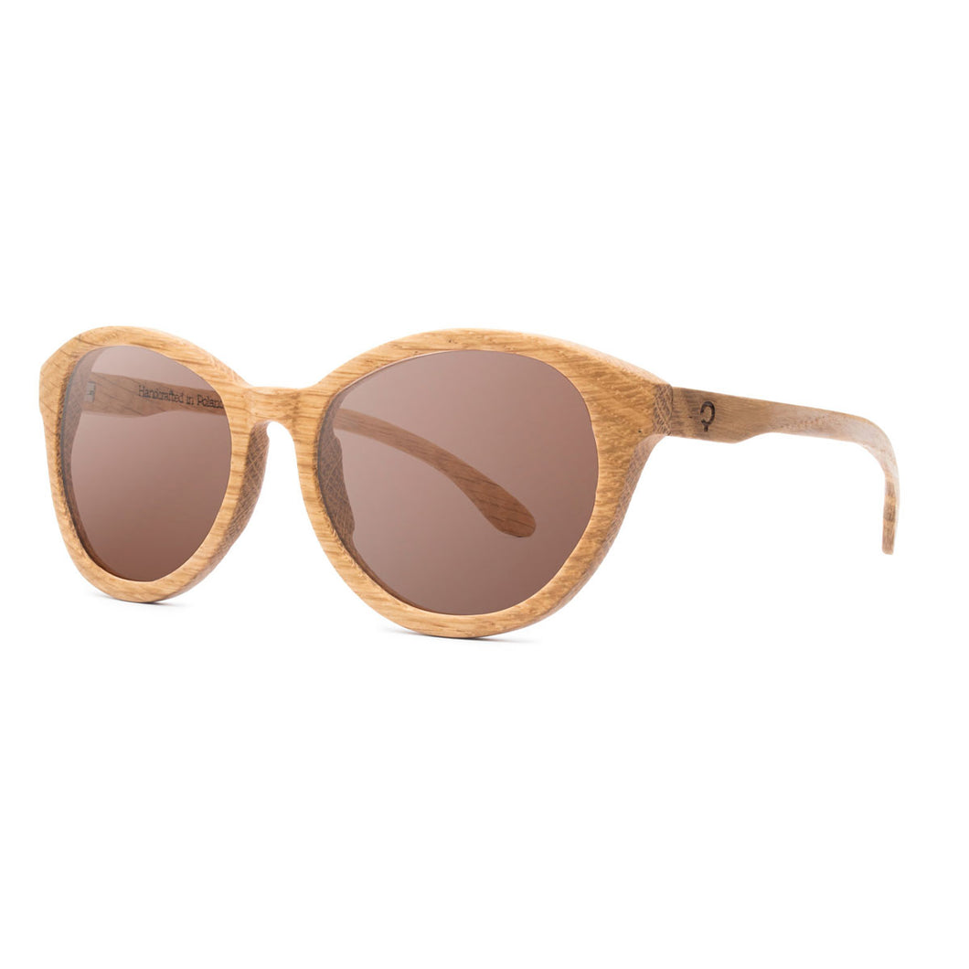 木製サングラス Lakes Collection - Malawi Sunglasses - Oak