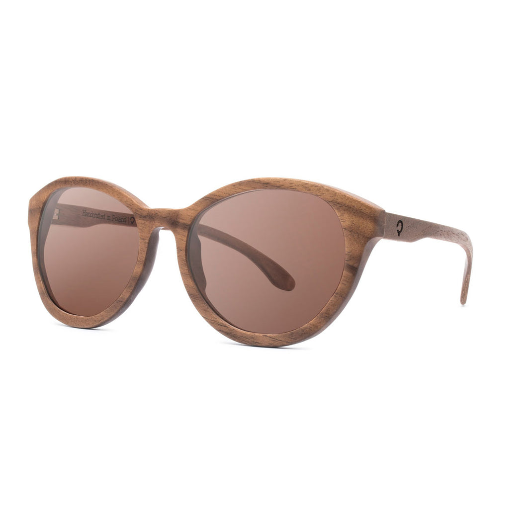 木製サングラス Lakes Collection - Malawi Sunglasses - Walnut