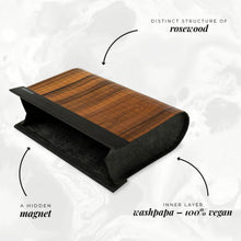 画像をギャラリービューアに読み込む, 木製クラッチバッグ Wooden Clutch Bag - Nature - Rosewood

