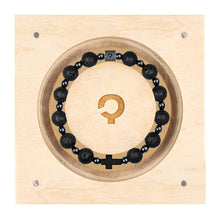 画像をギャラリービューアに読み込む, 木製ブレスレット Beaded Bracelets - Lava
